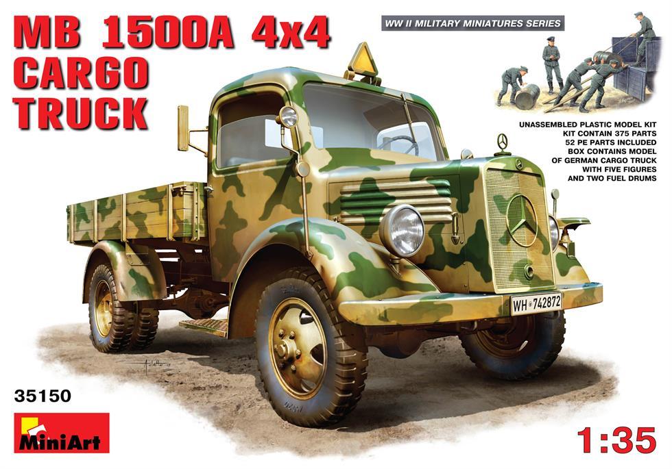 Miniart 1:35 MK L1500 4x4 Cargo Truck