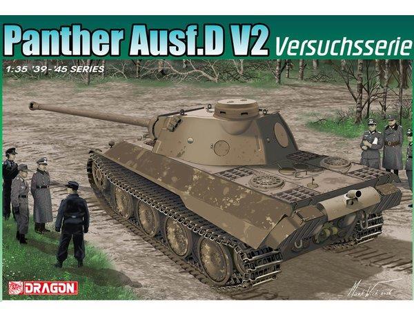Dragon 1/35 scale PANTHER AUSFD V2 VERSUCHSSERIE