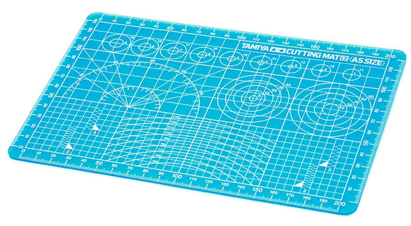 TAMIYA TOOLS / ACCESSORIES - CUTTING MAT (A5 BLUE)