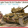 1/35 Scale Light Tank M24 Chaffee (British type)