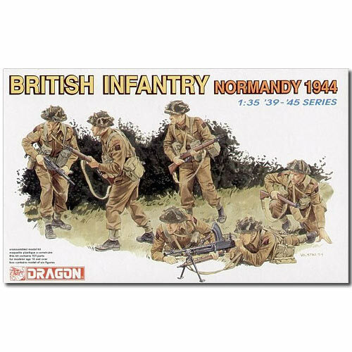 DRAGON 1/35 WW2 British Infantry Normandy 1944