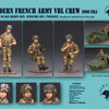 1/35 Scale resin model kit Modern French Army VBL Crew - 2000 Era (3 Figures)