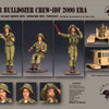 Valkyrie 1/35 Scale resin model kit D9R Bulldozer Crew - IDF 2000 Era (3 Figures