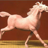 1/35 Scale resin model kit Bare horse Charging #2