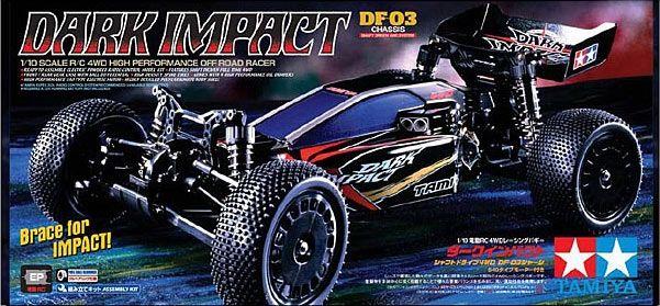 Tamiya Electric DF-03 Dark Impact 4WD Buggy Kit