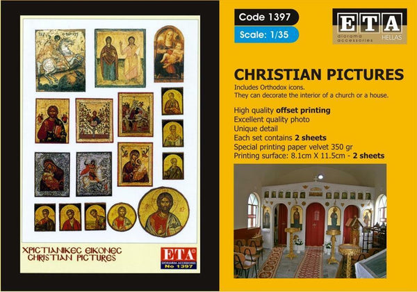 CHRISTIAN PICTURES Suit scales 1/35, 1/24, 1/16