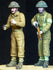 1/35 scale resin model kit WW2 British Home Guard Patrol (2 Figs)