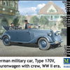 1/35 Scale model kit ?German military car, Type 170V, Tourenwagen with crew, WW II era?