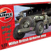 Airfix 1/72 Scale Willys Jeep  Trailer & Howitzer