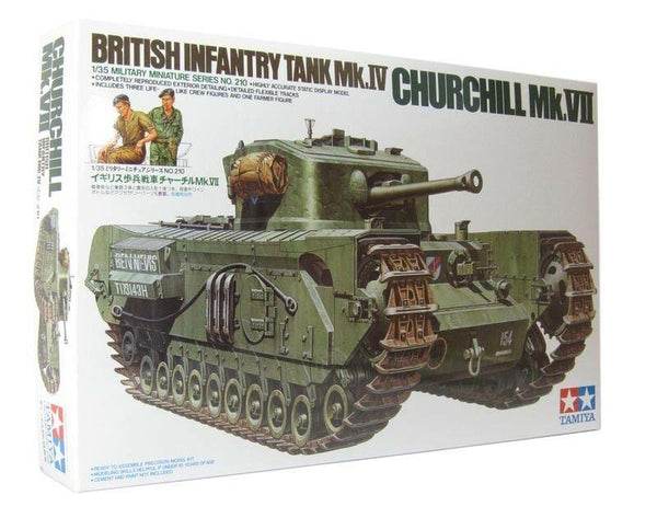 Tamiya 1/35 scale WW2 British Churchill VII tank model kit