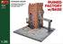 Miniart 1:35 Ruined Factory w/ Base