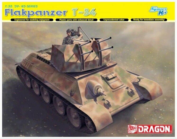 Dragon 1/35 scale FLAKPANZER T-34 (R)