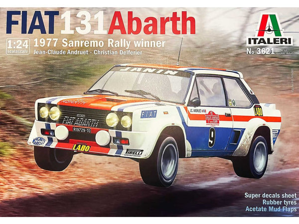 Italeri 1/24 FIAT 131 ABARTH SAN REMO WINNER 1977