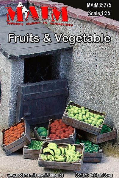 1/35 Scale Resin kit Fruits in Vegetables