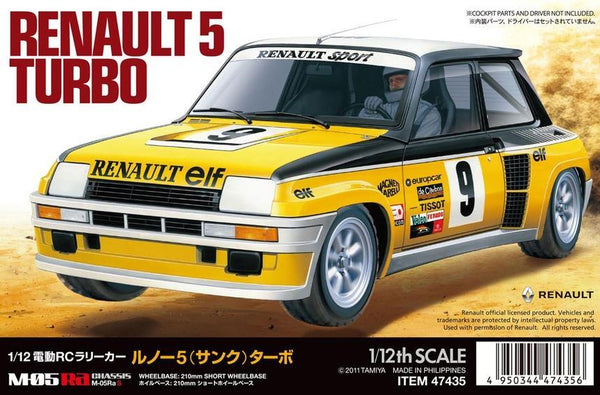 Tamiya RC 1/10 scale RENAULT 5 RALLY (M-05Ra)