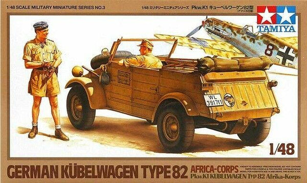 Tamiya 1/48 scale Kublewagen Type 82 (Africa)