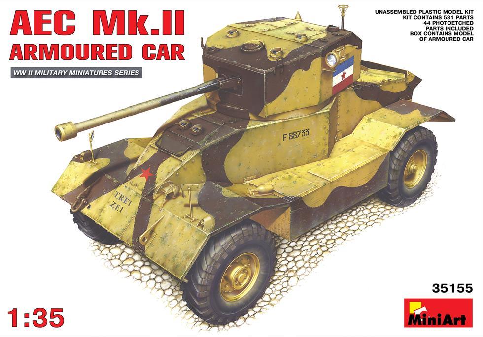 Miniart 1:35 AEC Mk.2 Armoured Car