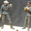 1/35 Scale resin model kit British 1940's National Fire Service NFS Command (2 Figs)