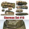 1/35 Scale Resin kit Sherman Engine Deck and Stowage Sets #10