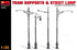 Miniart 1:35 Tram Supports Street Lamps