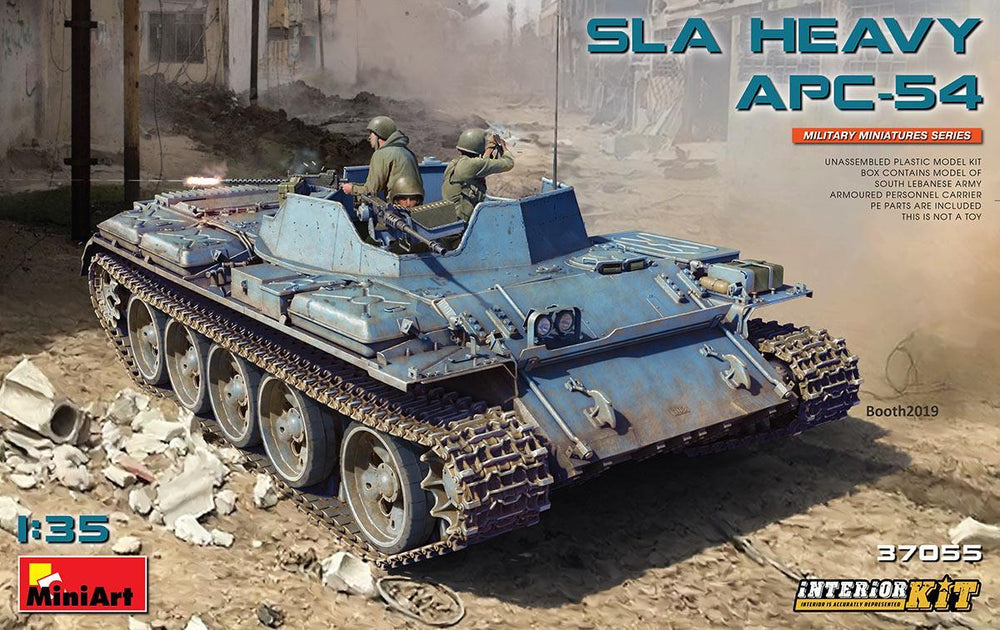 Miniart 1/35 scale SLA HEAVY APC-54. INTERIOR KIT