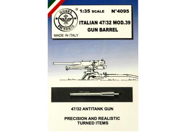 1/35 Scale Resin kit ITALIAN 47/32 MOD. 35 GUN BARREL