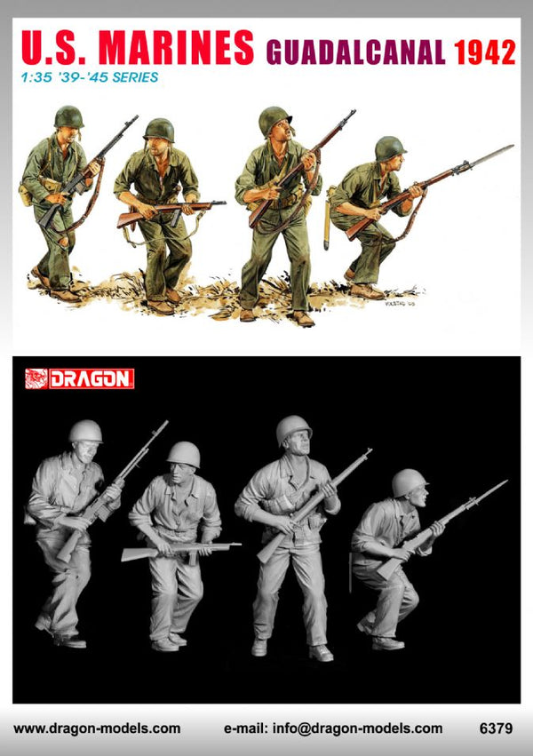 Dragon 1/35 scale WW2 US MARINES GUADACANAL 1942