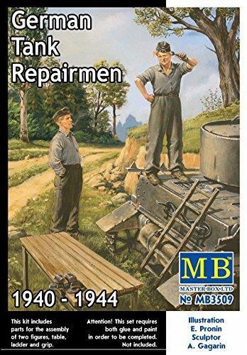 Masterbox 1:35 German tank repairmen (1941-1945)