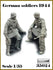 ARDENNES MINIATURE 1/35 WW2 German soldiers 1944