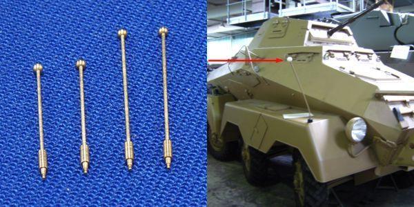 1/35 scale Outline marker x 13,8mm 2 17,9mm For different military vehicle
