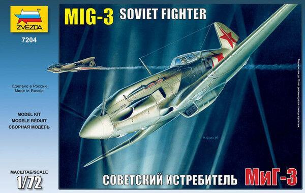 Zvezda 1/72 scale MIG-3 SOVIET FIGHTER