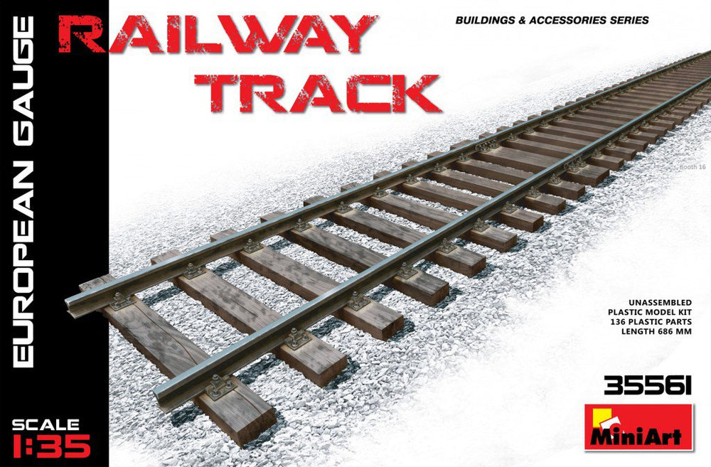 Miniart 1:35 - Railway Track European Gauge