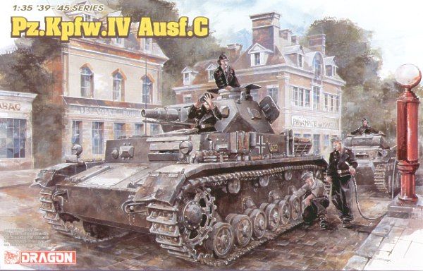 Dragon 1/35 WW2 German Pz.IV Ausf.C tank
