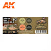 AK Interactive GEN 3 - BRITISH ARMY COLORS AFRICA LATE 1942-43