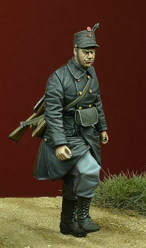 1/35 scale resin model kit WI Belgian Infantryman, 1914-1915