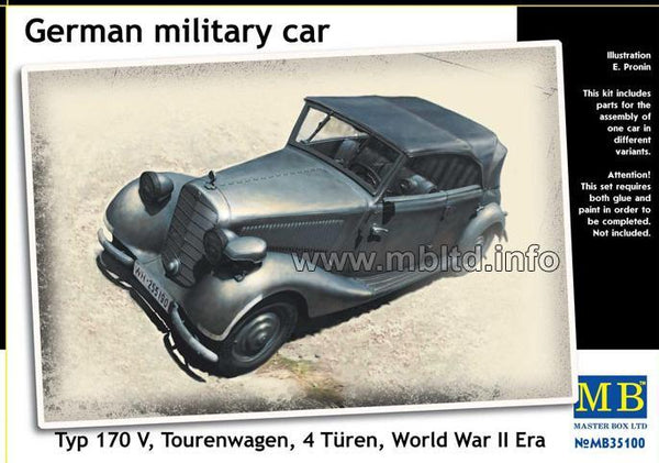 Masterbox 1:35  WW2 German Military Car