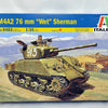 ITALERI 1/35 MILITARY M4A2 76MM 'WET' SHERMAN