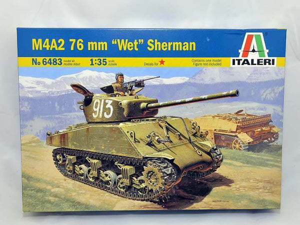 ITALERI 1/35 MILITARY M4A2 76MM 'WET' SHERMAN