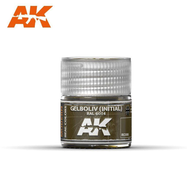 AK Real Color - Gelboliv (Initial)  RAL 6014  10ml