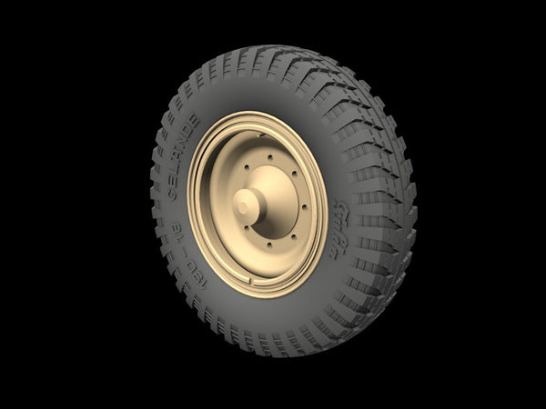 1/35 Scale resin upgrade kit Drive Wheels for Sd.Kfz 11 &251 (Early Gelanade Pattern )