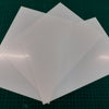 Pack of 3 Assorted A4 Sheets Plasticard WHITE Terrain & Scenery 0.5mm, 1mm, 1.5mm