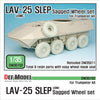 1/35 scale resin model kit US LAV-25 SLEP Sagged Wheel set (for Trumpeter 1/35) Retooled DW35011