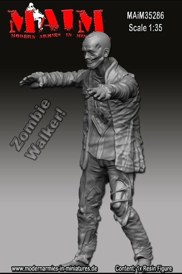Zombie Wanderer #2 1/35 Scale resin model kit