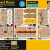 1/35 scale Cardboard Boxes - Carton Boxes of Miniature Modelling Hobby Companies