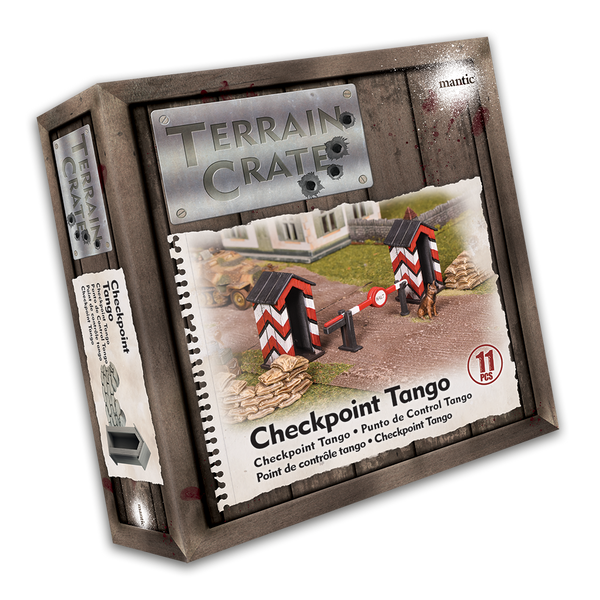 TerrainCrate Mantic 28mm wargaming TerrainCrate: Checkpoint Tango