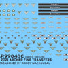 Archer Decals -German late war uniform patches for artillery troops 1/35