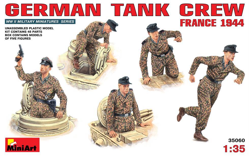 Miniart 1:35 German Tank Crew France 1944