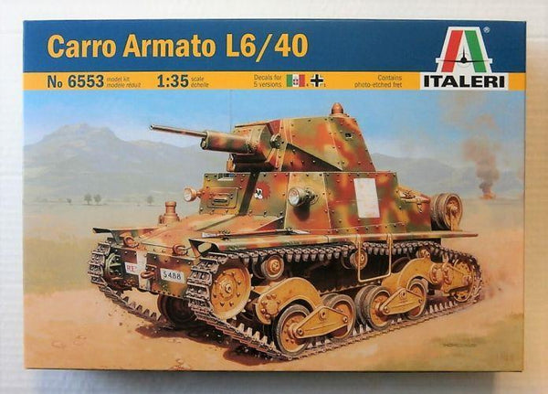 Italeri 1/35 scale CARRO ARMATO L60/40