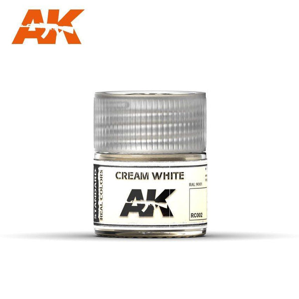 AK Real Color - Cream White RAL 9001 10ml