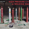 Miniart 1/35 scaleHIGH PRESSURE CYLINDERS w/WELDING EQUIPMENT